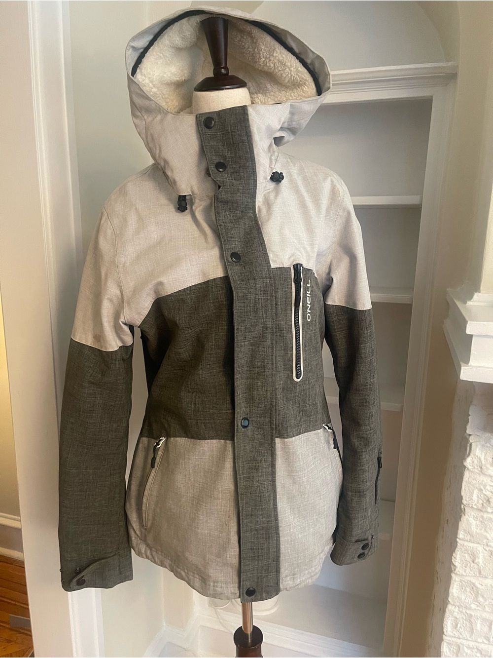 O'Neill -M- Two-Tone Dark and Light GreySki Jacket
